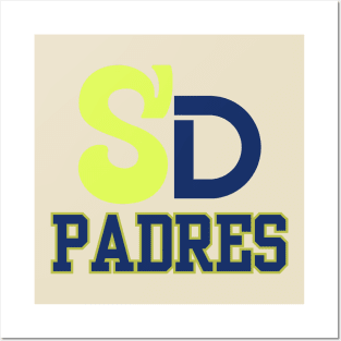 San Diego padres Posters and Art
